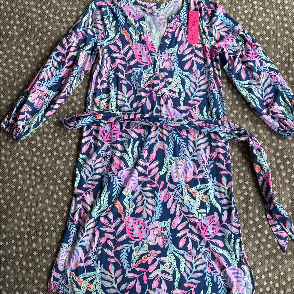 Lilly Pulitzer Kierna Knee Length dress, NWT, size L
